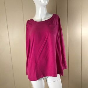 Soft pink J Crew top